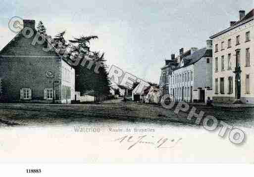 Ville de WATERLOO Carte postale ancienne