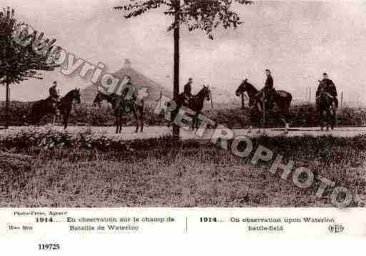 Ville de WATERLOO Carte postale ancienne