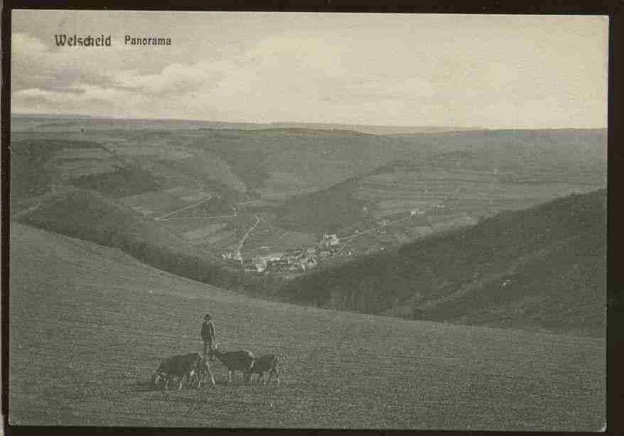 Ville de WELSCHEID Carte postale ancienne