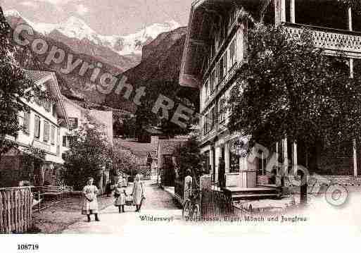 Ville de WILDERSWYL Carte postale ancienne