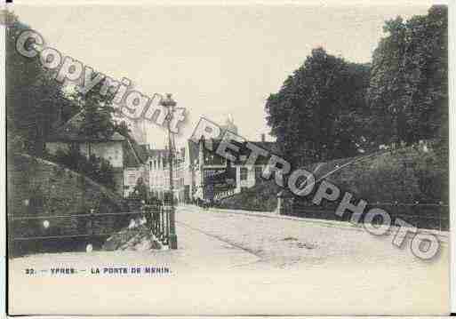 Ville de YPRES Carte postale ancienne