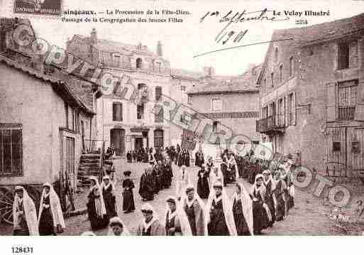 Ville de YSSINGEAUX Carte postale ancienne