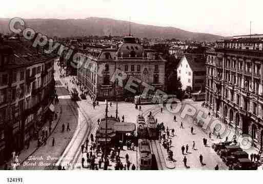 Ville de ZURICH Carte postale ancienne