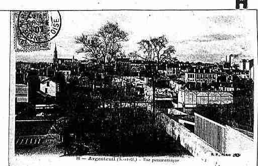 Ville de ARGENTEUIL Carte postale ancienne