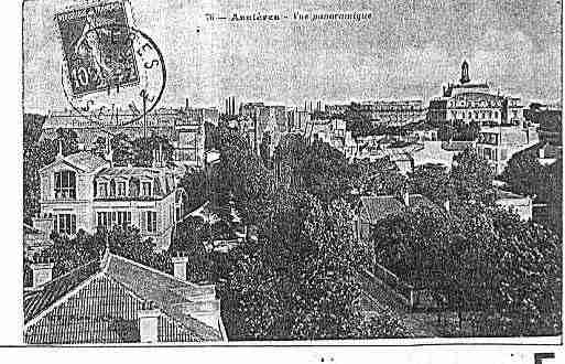 Ville de ASNIERESSURSEINE Carte postale ancienne