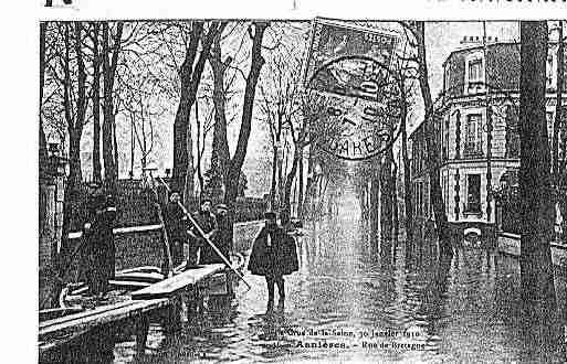 Ville de ASNIERESSURSEINE Carte postale ancienne