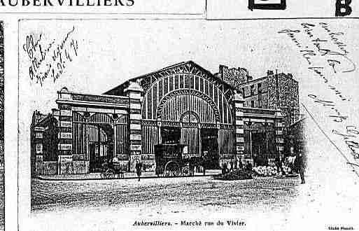 Ville de AUBERVILLIERS Carte postale ancienne