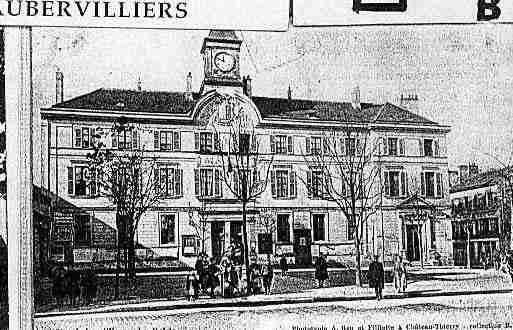 Ville de AUBERVILLIERS Carte postale ancienne