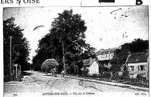 Ville de AUVERSSUROISE Carte postale ancienne