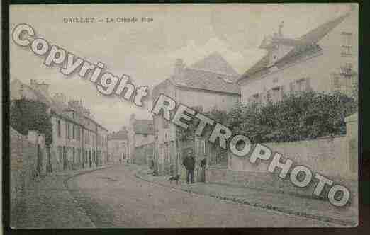 Ville de BAILLETENFRANCE Carte postale ancienne