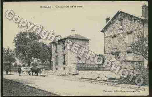 Ville de BAILLETENFRANCE Carte postale ancienne