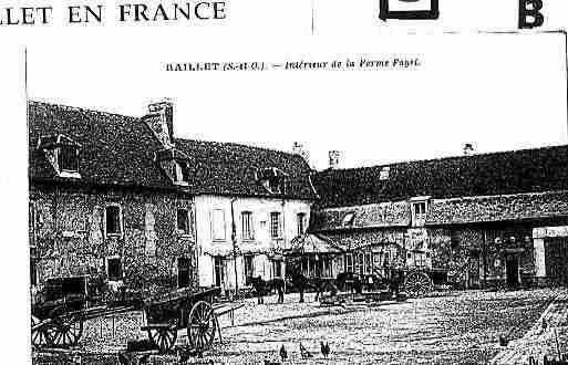 Ville de BAILLETENFRANCE Carte postale ancienne