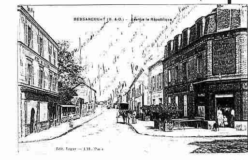 Ville de BESSANCOURT Carte postale ancienne