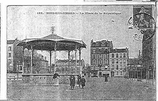 Ville de BOISCOLOMBES Carte postale ancienne