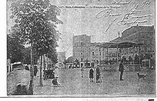 Ville de BOISCOLOMBES Carte postale ancienne