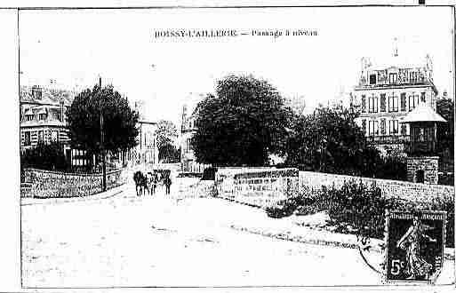 Ville de BOISSYL\'AILLERIE Carte postale ancienne