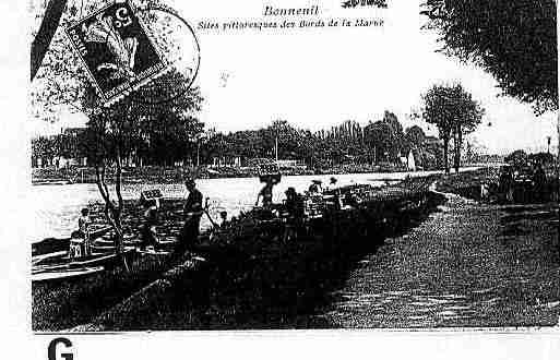 Ville de BONNEUILSURMARNE Carte postale ancienne