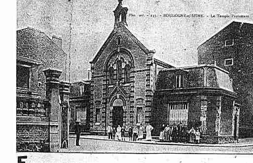 Ville de BOULOGNEBILLANCOURT Carte postale ancienne