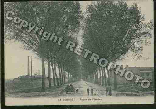 Ville de BOURGET(LE) Carte postale ancienne