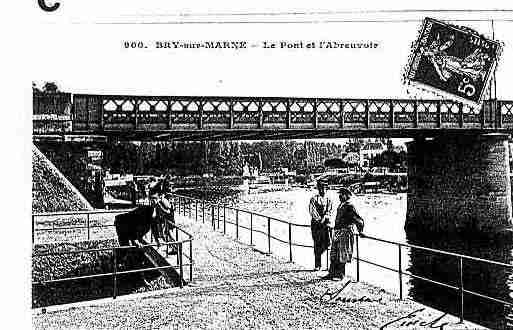 Ville de BRYSURMARNE Carte postale ancienne