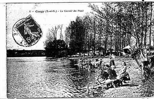 Ville de CERGY Carte postale ancienne