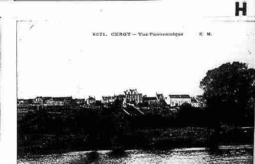 Ville de CERGY Carte postale ancienne