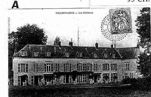 Ville de CHAMPAGNESUROISE Carte postale ancienne