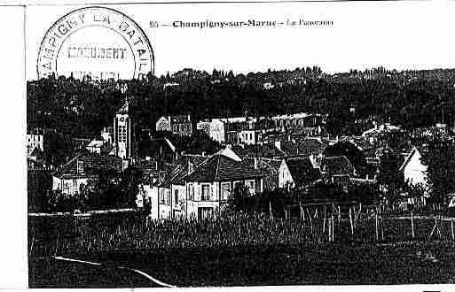 Ville de CHAMPIGNYSURMARNE Carte postale ancienne