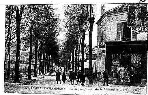 Ville de CHAMPIGNYSURMARNE Carte postale ancienne