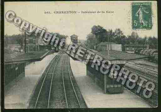 Ville de CHARENTONLEPONT Carte postale ancienne