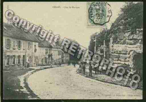 Ville de CHARS Carte postale ancienne