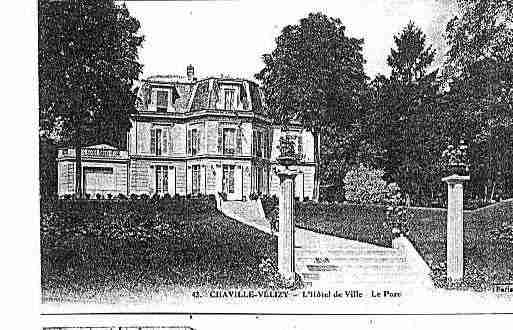 Ville de CHAVILLE Carte postale ancienne