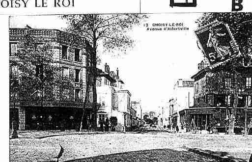 Ville de CHOISYLEROI Carte postale ancienne