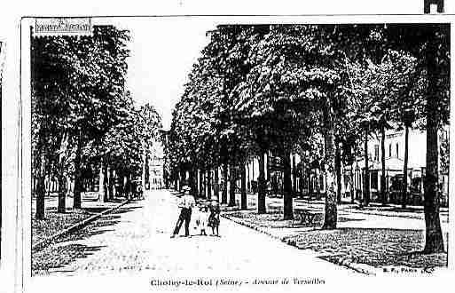 Ville de CHOISYLEROI Carte postale ancienne