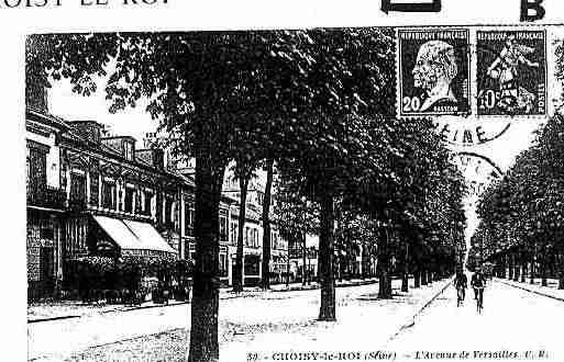 Ville de CHOISYLEROI Carte postale ancienne