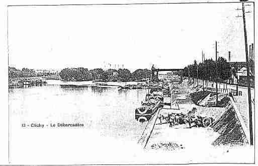 Ville de CLICHY Carte postale ancienne