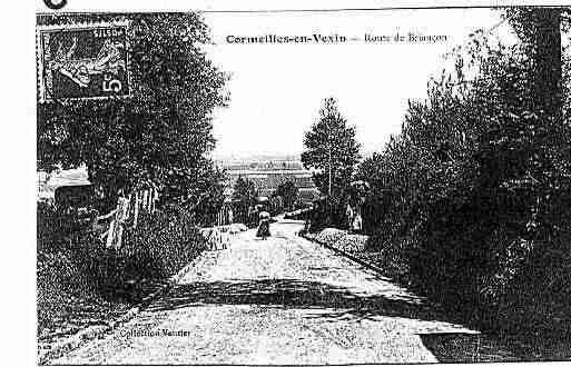 Ville de CORMEILLESENVEXIN Carte postale ancienne