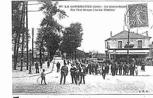 Ville de COURNEUVE(LA) Carte postale ancienne