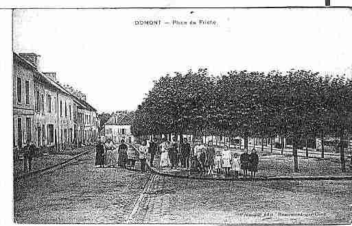 Ville de DOMONT Carte postale ancienne