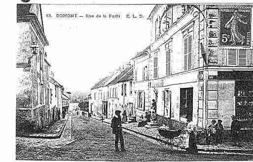 Ville de DOMONT Carte postale ancienne