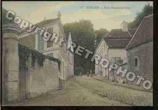 Ville de ECOUEN Carte postale ancienne