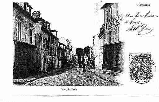 Ville de ECOUEN Carte postale ancienne