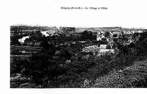 Ville de ERAGNY Carte postale ancienne