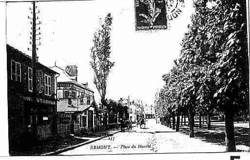 Ville de ERMONT Carte postale ancienne