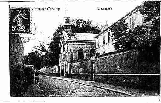 Ville de ERMONT Carte postale ancienne