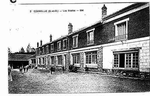 Ville de EZANVILLE Carte postale ancienne