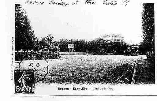 Ville de EZANVILLE Carte postale ancienne