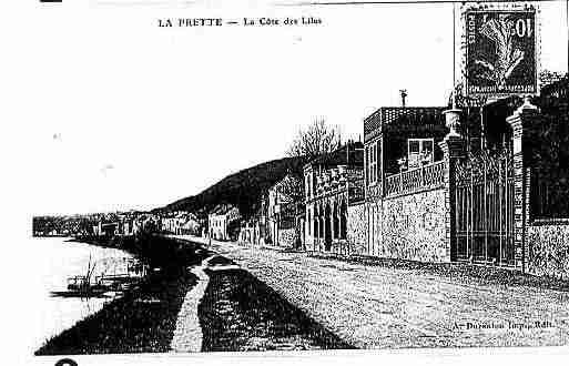 Ville de FRETTESURSEINE(LA) Carte postale ancienne