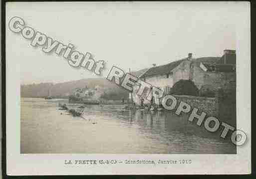 Ville de FRETTESURSEINE(LA) Carte postale ancienne