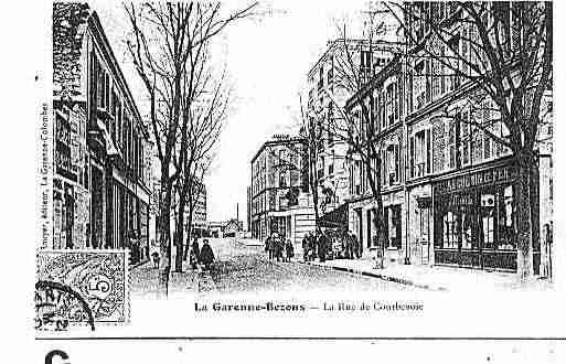 Ville de GARENNECOLOMBES(LA) Carte postale ancienne